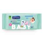 Septona Baby nawilżane chusteczki dla niemowląt, 60 sztuk