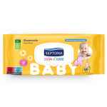 Septona Baby nawilżane chusteczki z rumiankiem, 80 sztuk