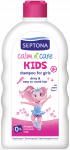 Septona Kids, szampon do włosów dla dziewczynek, 500 ml