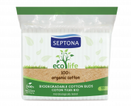 SEPTONA - patyczki kosmetyczne Eco Life, 100 sztuk