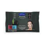 Septona Dermasoft oczyszczające chusteczki nawilżane z aktywnym węglem do twarzy i oczu 20 sztuk